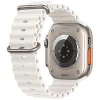 Apple Ocean Armband für die Apple Watch Series 1-10 / SE / Ultra (2) - 42/44/45/46/49 mm - Weiß