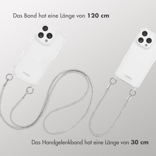 imoshion Glitzer Handyketten Set - Silber