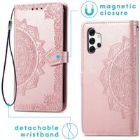 imoshion Mandala Klapphülle Samsung Galaxy A32 (5G) - Rosé gold