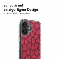 imoshion Design Hülle Apple iPhone 16 - Hearty Coral Dust