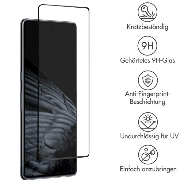 Accezz Screen Protector aus gehärtetem Glas Google Pixel 7 Pro