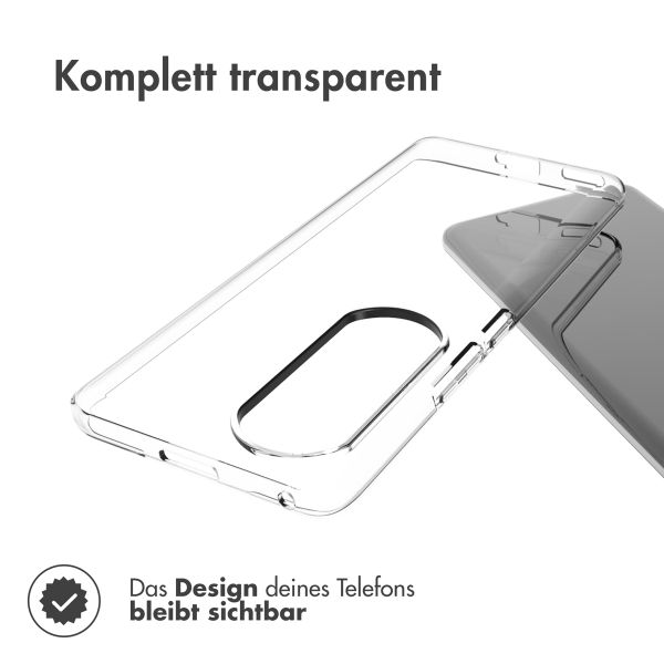 Accezz TPU Clear Cover für das Honor 90 Pro - Transparent