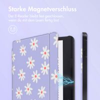 imoshion Design Slim Hard Case Sleepcover mit Stand Kobo Sage / Tolino Epos 3 - Flowers Distance