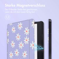 imoshion Design Slim Hard Case Sleepcover mit Stand für das Kobo Sage / Tolino Epos 3 - Flowers Distance