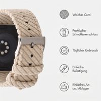imoshion Corduroy-Band für Apple Watch | 38/40/41/42 mm - Beige