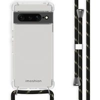 imoshion Backcover mit Band Google Pixel 7 Pro - Schwarz & Gold