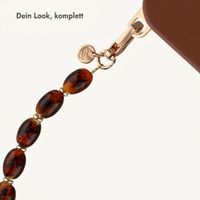 Selencia Tortoise Shell-Handykette - Brown