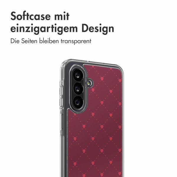 imoshion Design Hülle Samsung Galaxy A26 - Crush Check Coral Dust