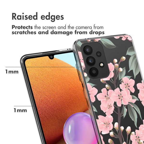 imoshion   Design Hülle für das Samsung Galaxy A33 - Cherry Blossom