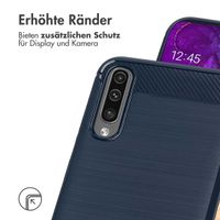 imoshion Brushed Back Cover Samsung Galaxy A50 / A30s - Dunkelblau