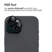 imoshion 2er-Pack Objektivschutz für Kamera für das Apple iPhone 15 / 15 Plus - Black