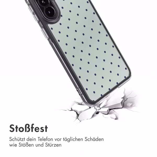 imoshion Design Hülle Samsung Galaxy A57 (5G) - Polka Dot Mintgroen