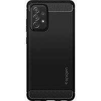 Spigen Rugged Armor Case Samsung Galaxy A72 - Schwarz