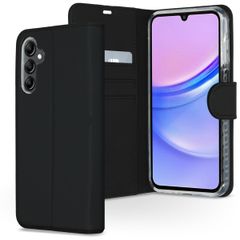 Accezz Wallet TPU Klapphülle Samsung Galaxy A15 (5G/4G) - Schwarz