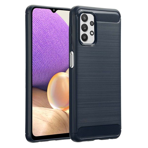 imoshion Brushed Back Cover für das Samsung Galaxy A32 (5G) - Dunkelblau