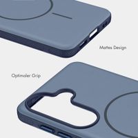 imoshion Color Backcover mit Thin MagSafe Ring Samsung Galaxy S25 / S24 - Dunkelblau