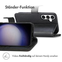 imoshion Luxuriöse Klapphülle Samsung Galaxy S23 FE - Schwarz