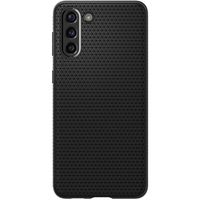 Spigen Liquid Air™ Backcover Samsung Galaxy S21 - Schwarz