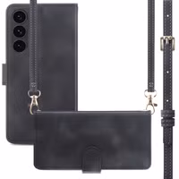 imoshion Klapphülle mit Kordel Samsung Galaxy S25 FE - Schwarz