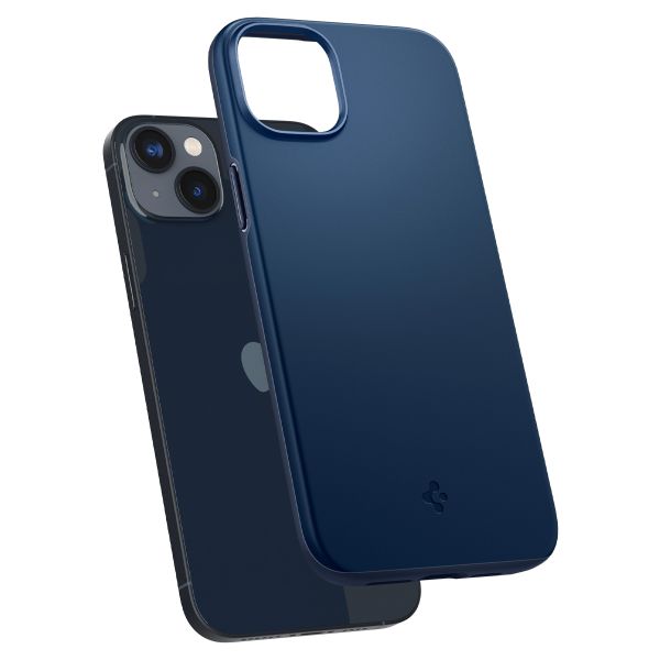 Spigen Thin Fit™ Hardcase für das Apple iPhone 14 Plus - Dunkelblau