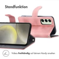 imoshion Klapphülle mit Kordel Samsung Galaxy S24 FE - Rosa