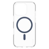 CARE by PanzerGlass Urban Combat Case MagSafe für das iPhone 16 Pro- Transparent / Blau