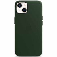 Apple Leder-Case MagSafe iPhone 13 - Sequoia Green