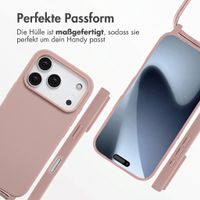 imoshion SilikonHülle mit Band Apple iPhone 17 Pro - Sand Pink