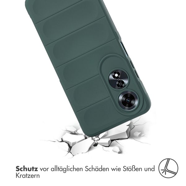 imoshion EasyGrip Backcover Oppo A60 4G - Dunkelgrün