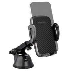 imoshion ﻿ Telefonhalter für das Auto - Verstellbar - Universell - Carbon - Armaturenbrett / Scheibe - Schwarz