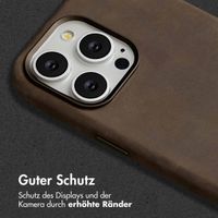 Accezz Vintage Leather Magsafe Backcover iPhone 15 Pro Max - Rustic Brown