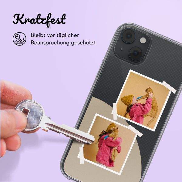 Personalisierte Hülle mit Filmrolle N°2 iPhone 13 - Transparent