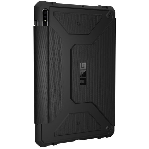 UAG Metropolis Klapphülle für das Samsung Galaxy Tab S8 / S7 - Schwarz