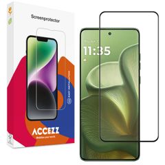 Accezz Screen Protector aus gehärtetem Glas Motorola Edge 60 Pro