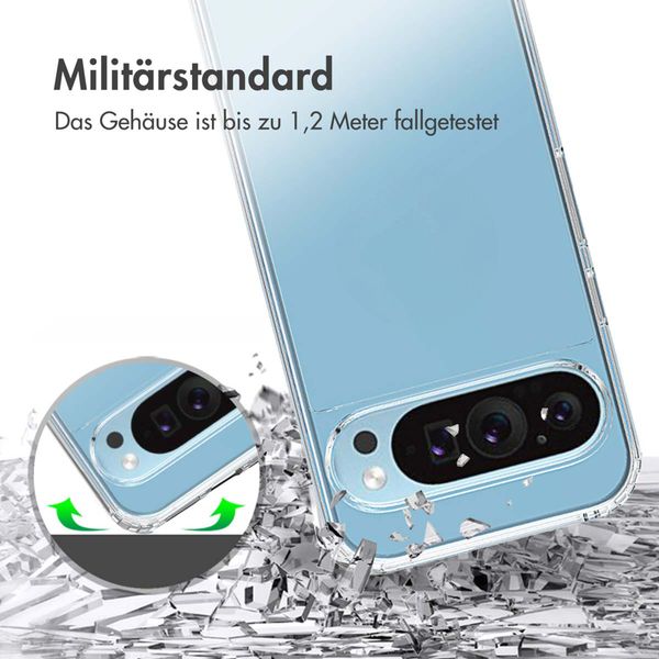 Accezz Xtreme Impact Case Google Pixel 9 / 9 Pro - Transparent