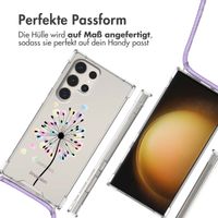 imoshion Design Hülle mit Band für das Samsung Galaxy S23 Ultra - Sandstone Dandelion