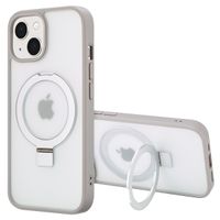 Accezz Ring Stand Backcover mit MagSafe für das iPhone 15 - Grey