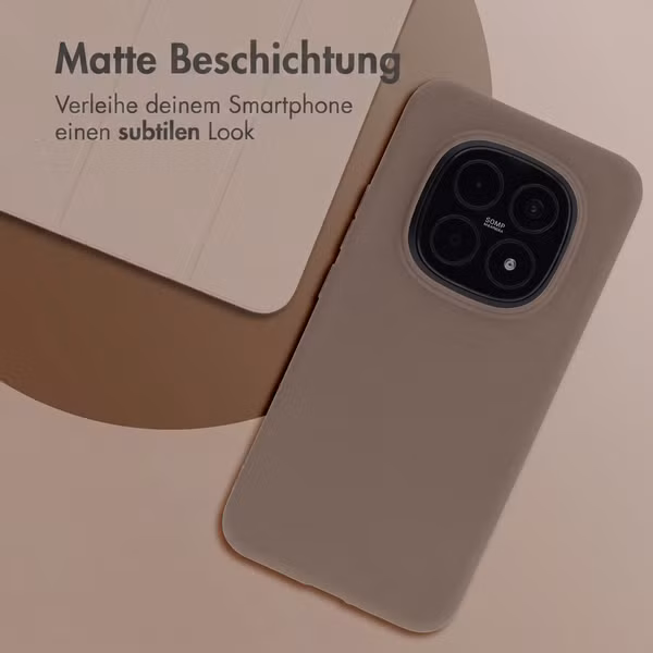 imoshion TPU Color Cover Xiaomi Redmi Note 15 Pro Plus (5G) - Braun