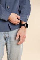 imoshion Edelstahlarmband für Apple Watch | 44/45/46/49 mm - Schwarz