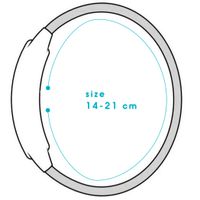 imoshion Magnetisches Milanaise Armband für Samsung Galaxy Watch 4 / 5 / 6 / 7 / FE (20 mm) - Silber