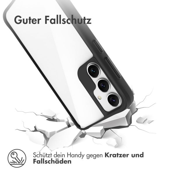 imoshion Rugged Hybrid Carbon Case Samsung Galaxy S25 - Schwarz