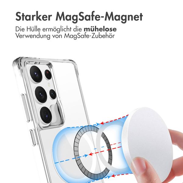 imoshion Rugged Air MagSafe Case Samsung Galaxy S25 Ultra - Transparent