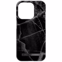 iDeal of Sweden Fashion Back Case für das Apple iPhone 15 Pro - Black Thunder Marble