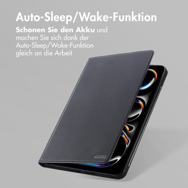 Accezz Classic Tablet Case Apple iPad Pro 11 (2024) M4 - Schwarz