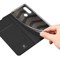 Dux Ducis Slim TPU Klapphülle für Motorola Moto E6s - Schwarz