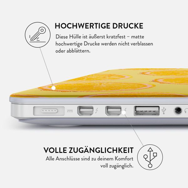 Burga Hardshell Hülle Apple MacBook Pro 14 Zoll (2021 / 2023 M3 chip / 2024 M4 chip / 2025 M5 chip) - Bitter