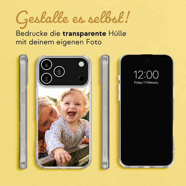 Gestalte deine eigene MagSafe Clear Case Apple iPhone 18 Pro / 17 Pro - Transparent