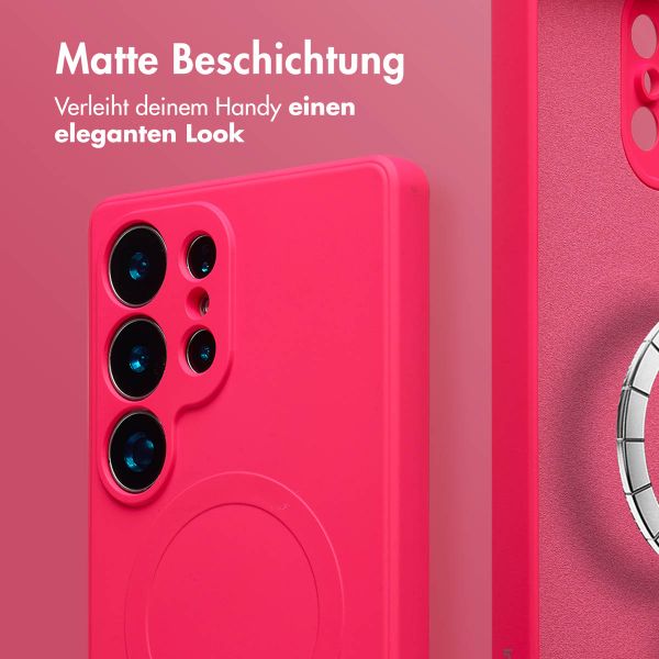 imoshion Color Back Cover mit MagSafe Samsung Galaxy S25 Ultra - Neon Pink