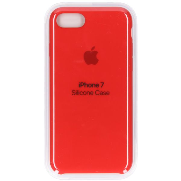 Apple Silikon-Case Red für das iPhone SE (2022 / 2020) / 8 / 7