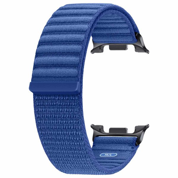 Samsung Original Fabric Armband für das  Samsung Galaxy Watch 8 (40/44mm) / Classic (46mm) - M/L - Navy